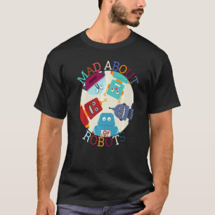 Camiseta Niños enojados con robots de todas las edades Chic