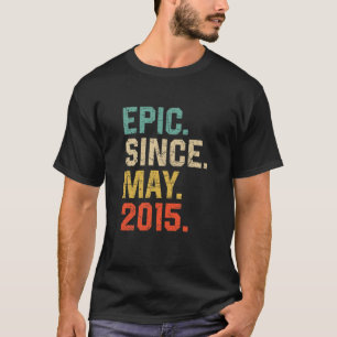 Camiseta Niños Épicos Desde Mayo De 2015 Niños Chicas Vinta
