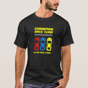 Camiseta Niños Equipo Carreras Race Conductor de coches Niñ