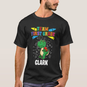 Camiseta Niños Equipo Primer Grado Clark Personalizado