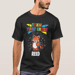 Camiseta Niños Equipo Primer Grado Reed Personalizado