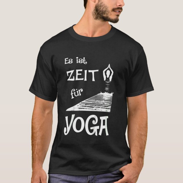 Camiseta Niños Es hora de yoga (Anverso)