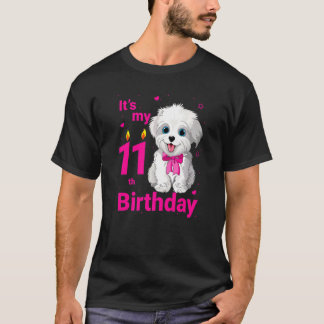 Camiseta Niños es mi cachorro de 11 años