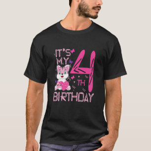 Camiseta Niños es mi cuarto cumpleaños para la fiesta de lo