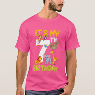 Camiseta Niños es mi Safari de la Selva Zoológica de Cumple