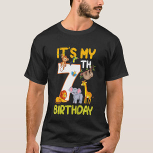 Camiseta Niños es mi Safari de la Selva Zoológica de Cumple