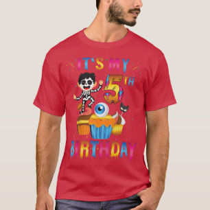 Camiseta Niños: Es mi salón de esqueletos de cumpleaños