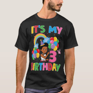 Camiseta Niños Es Mi Tercer Rincón De Cumpleaños De Gracie 