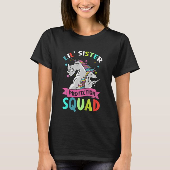 Camiseta Niños Escuadrón de Protección de Hermanas Mentiras (Anverso)