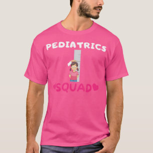 Camiseta Niños Escuadrón pediátrico Médica Enfermera Enferm