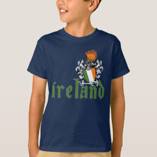 Camiseta Niños Escudo de Irlanda