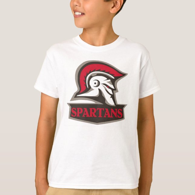 Camiseta Niños espartanos de la CIHL-Juventud (Anverso)