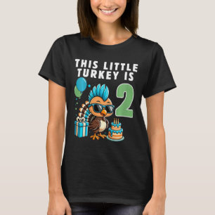 Camiseta Niños Esta Pequeña Turquía Es Día De Acción De Gra