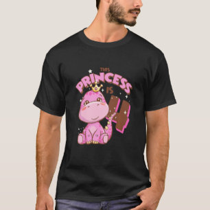 Camiseta Niños Esta Princesa Es 4 Chicas 4 Cumpleaños Rosa 