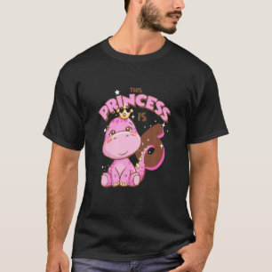 Camiseta Niños Esta Princesa Es 6 Chicas 6 Cumpleaños Rosa