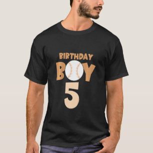 Camiseta Niños Este Baller Tiene Ahora 5 Años Y 5 Años