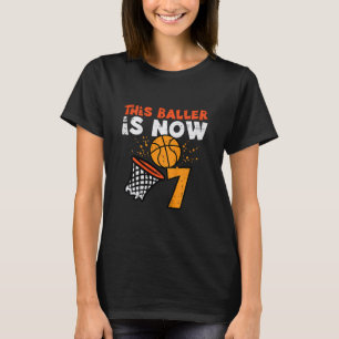Camiseta Niños Este Ller Ahora Es 7 Sketll Cumpleaños 7 Bda