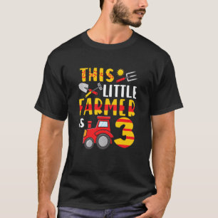 Camiseta Niños Este pequeño agricultor tiene un tractor agr