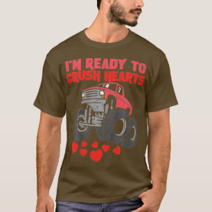 Camiseta Niños Estoy Listo Para Aplastar A Los Monstruos Ca