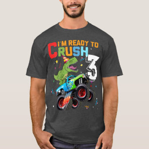Camiseta Niños, estoy listo para aplastar a los tontos de l