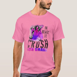 Camiseta Niños Estoy Listo Para Aplastar A Unicornio De 4º