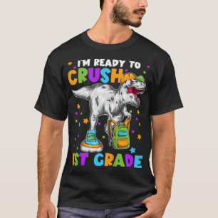 Camiseta Niños Estoy Listo Para Aplastar Camión Monstruo De