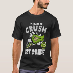 Camiseta Niños estoy listo para aplastar cruz de lagarto de