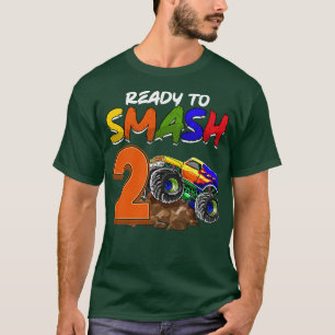 Camiseta Niños Estoy Listo Para Aplastar Cumpleaños De Cami