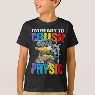 Camiseta Niños, estoy listo para aplastar el Camión de Mons