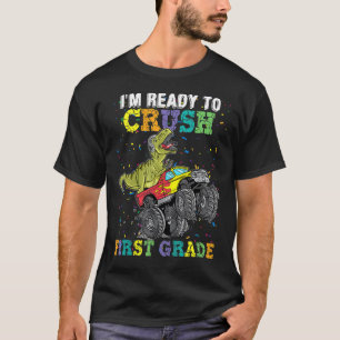 Camiseta Niños estoy listo para aplastar el camión de monst