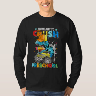 Camiseta Niños estoy listo para aplastar el camión de monst