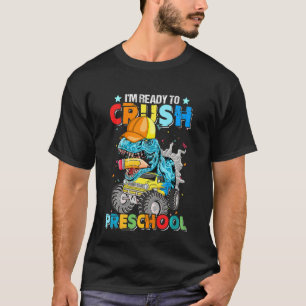 Camiseta Niños estoy listo para aplastar el camión de monst