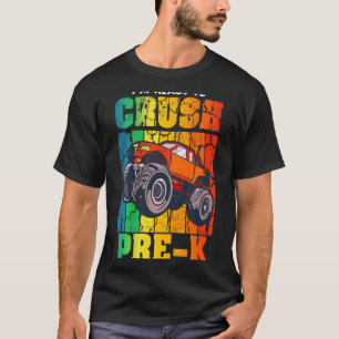 Camiseta Niños Estoy Listo Para Aplastar El Camión De Monst