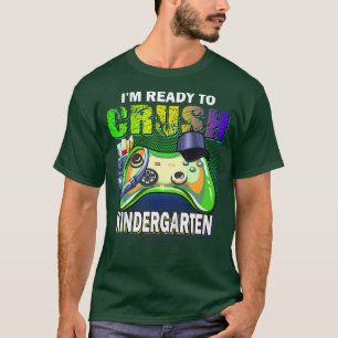Camiseta Niños estoy listo para aplastar el jardín de infan