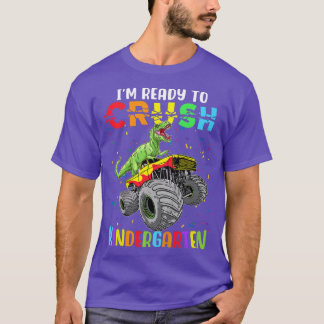 Camiseta Niños estoy listo para aplastar el monstruo de gua