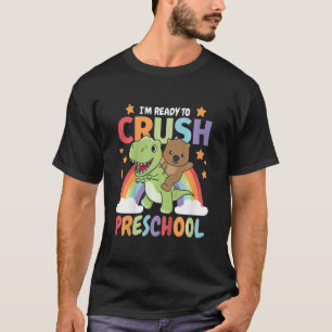 Camiseta Niños Estoy Listo Para Aplastar El Preescolar Para