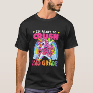 Camiseta Niños Estoy Listo Para Aplastar El Segundo Grado, 