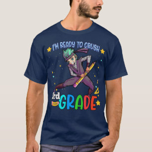 Camiseta Niños estoy listo para aplastar el tercer grado de