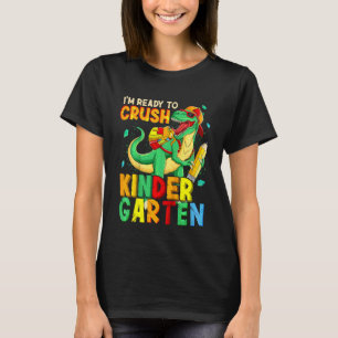 Camiseta Niños Estoy Listo Para Aplastar Kinder Back To Sch