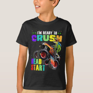 Camiseta Niños estoy listo para aplastar la cabeza Empieza 