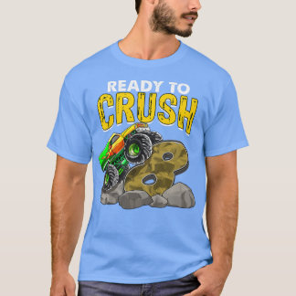 Camiseta Niños estoy listo para aplastar ser un bebé de 8 m