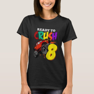 Camiseta Niños estoy listo para aplastar un camión de Monst