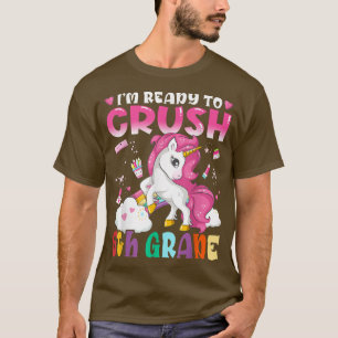 Camiseta Niños estoy listo para aplastar unicornio mágico d