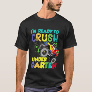 Camiseta Niños Estoy Listo Para Destruir El Camión De Monst