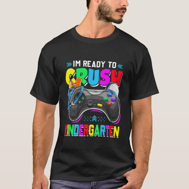 Camiseta Niños, estoy listo para reprimir el jardín de infa (Anverso)