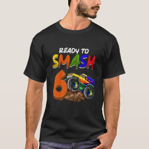 Camiseta Niños Estoy Listo Para Romper Ser Un Camión De 6 M