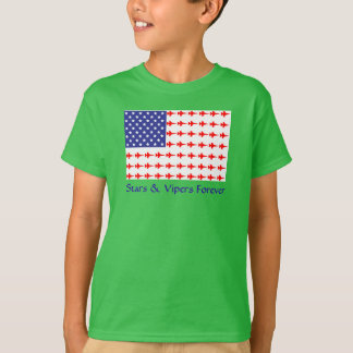 Camiseta Niños Estrellas y Vipers Para El Béisbol