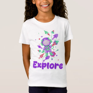 Camiseta Niños Exploran el Espacio