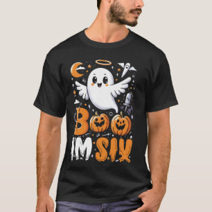 Camiseta Niños Fantasma Boo Soy Hallowe de Niños de 36 Años
