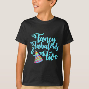 Camiseta Niños Fantásticos Formidables Y Cumpleaños De Cinc
